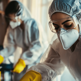 woman-mold-remediating